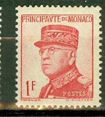 Monaco 155 mint CV $18.50