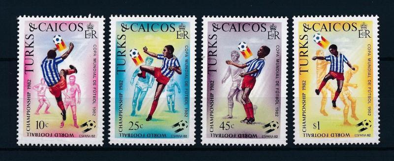 [59373] Turks and Caicos Islands 1982 World Cup Soccer Football Spain MNH