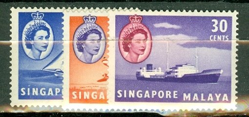 Singapore 28-42 mint CV $156.40; scan shows only a few