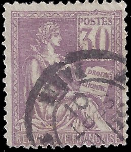 France 1900 Sc 120 YT 115 U VG