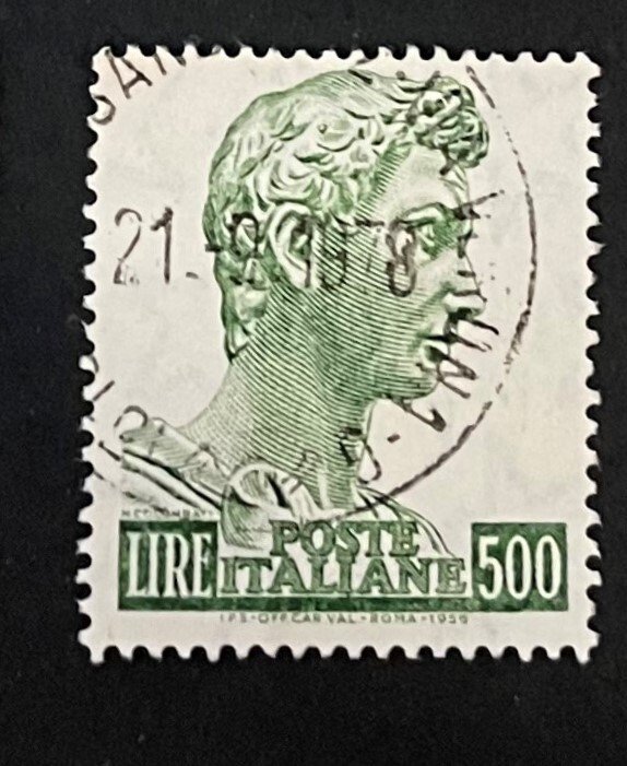 (Ran-S5) -  Italy Stamp 500Lire -  used