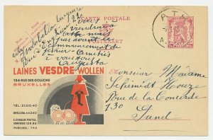 Publibel - Postal stationery Belgium 1948 Knitting - Wool