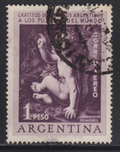 Argentina C62 Jesus by: Leonardo da Vinci 1956