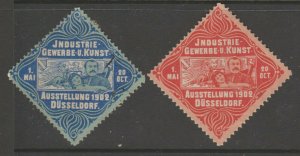 Germany  -Cinderella- revenue stamp 3-17-21 no gum