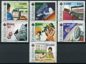 1984 Zaire 846-852 Satellites of the World Communication Year 15,00 €