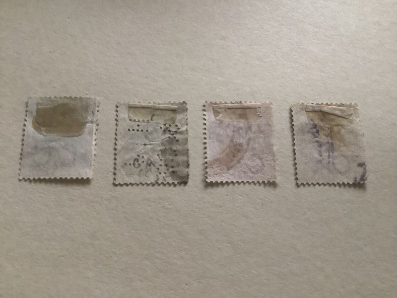 Straits settlements Queen Victoria used stamps Ref A258