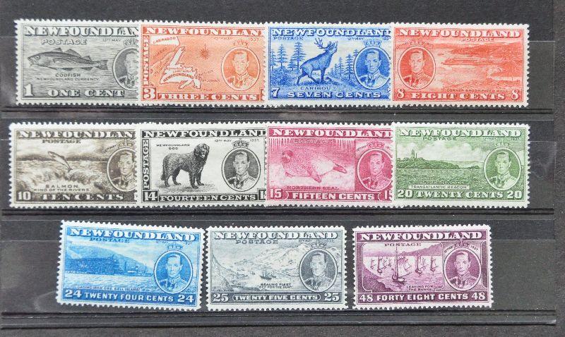 Canada . Newfoundland233-43 MH Scott CV: $33.00