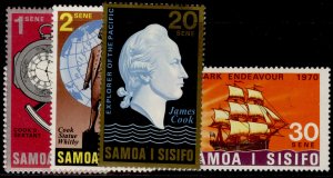 SAMOA QEII SG349-352, complete set, NH MINT. 