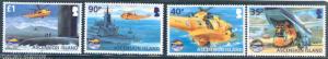 ASCENSION ISLAND 70TH ANNIVERSARY RAF SEARCH AND RESCUE HELICOPTERS SET OF 4