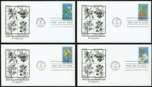 #1783-1786 15c Endangered Flora, Artmaster FDC **ANY 5=FREE SHIPPING**