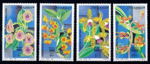 [66999] Somalia 1999 Flora Flowers Blumen Orchids  MNH