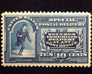 HS&C: Scott #E5 10c Special Delivery Fresh and choice. Mint XF NH - US Stamp