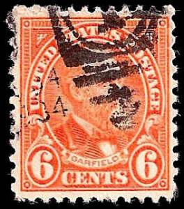 # 638 USED RED ORANGE GARFIELD