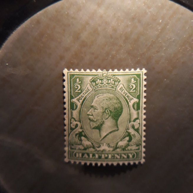 GB 177 1/2 p green