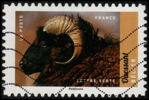 France 5182 - Used - (73c) Ram / Sheep (2017) (cv $1.10)