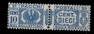 Italy Scott Q25 MH* Parcel Post stamp