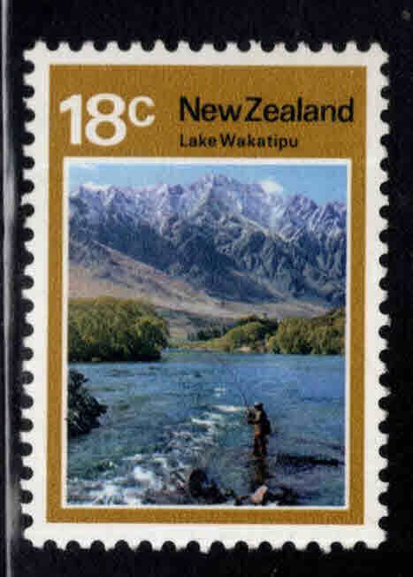 New Zealand Scott 509 MNH** Wakatipu Lake stamp 1972