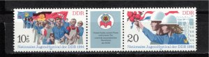 German Democratic Republic 1984 MNH Sc 2416-7