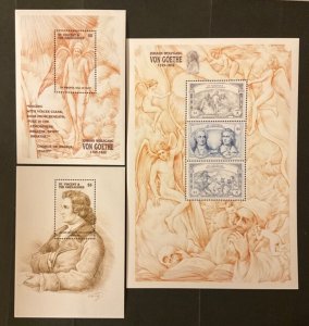 Stamps St Vincent Grenadines Scott #2710-2712 never hinged