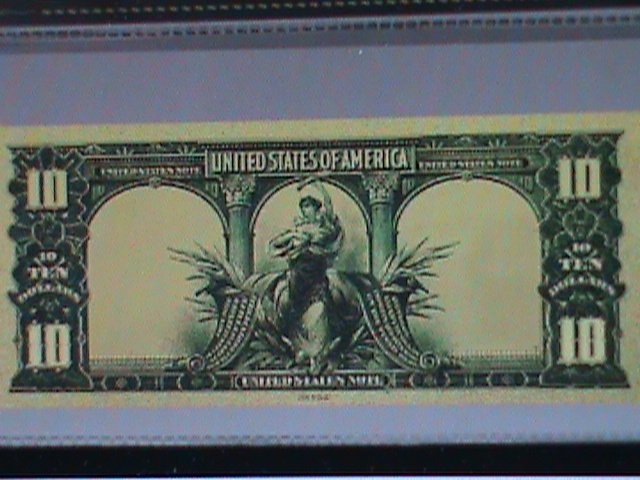 ​UNITED STATES-1901-CAT.185-BUFFALO 24K- GOLD REPLICA $10-VF-EST. $65-LAST ONE