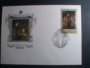 RUSSIA-FDC COVER-1983  PREMIRE JOUR-PAINTING MNH COVER VERY FINE