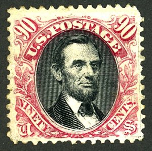 U.S. #122P4 MINT WITH PF CERT