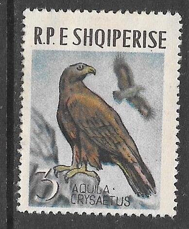Albania 673: 3l Golden Eagle, unused, NG, F-VF