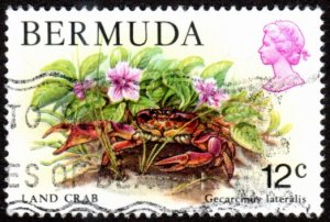 Bermuda 369 - Used - 12c Land Crab (1978) (cv $0.55) (3)