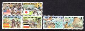 Micronesia 59-62,C37-C38 MNH VF