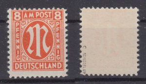 Germany 1945 Sc#3N6 Mi#21 C mnh signed BPP (AB1189)