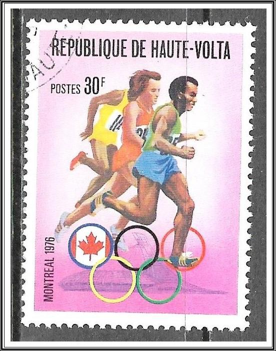 Upper Volta #390 Montreal Olympics CTO