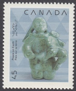 Canada - #1295 Christmas - Mother and Child - MNH