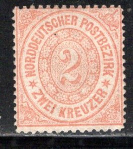 German States North German Confederation Scott # 20, mint hr