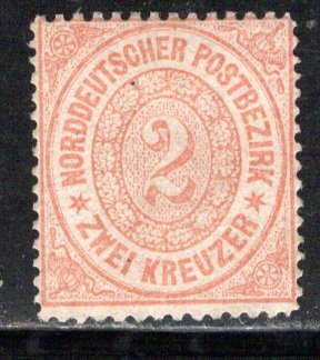 German States North German Confederation Scott # 20, mint hr