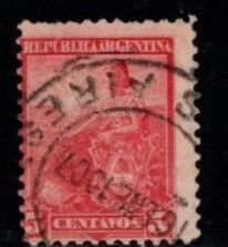 Argentina  - #127 Liberty Allegory (Perf 11 1/2)- Used