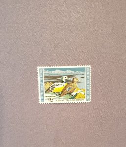 RW40, Stellar's Eider, Mint OGNH, VF, CV $40.00