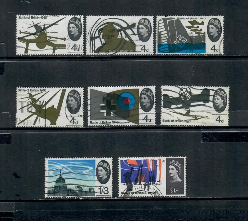 G.B  1965 COMMEMORATIVES  SET BATTLE OF BRITAIN h 310123   , USED