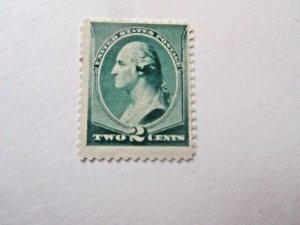 2 Cent Washington, 1887, Mint/NH/Fine, #213
