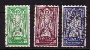 Ireland Sc 121-3  1943 St Patrick stamps used