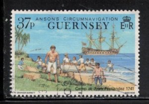 GUERNSEY Scott # 440 Used