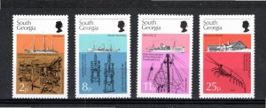 Souuth Georgia Island 1976  MNH Sc 44-47