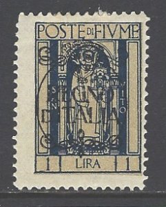 Fiume Sc # 192 mint hinged (RS)