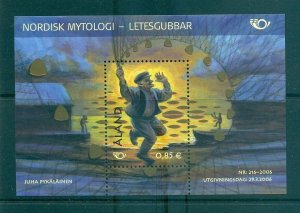 Aland - Sc# 247. 2006 Norse Mythology. MNH Souv. Sheet. $2.50.