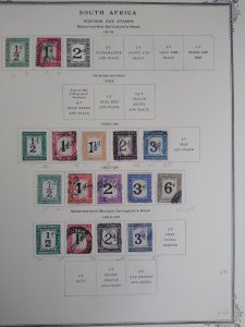 collection on pages South Africa back of book JO: CV $280