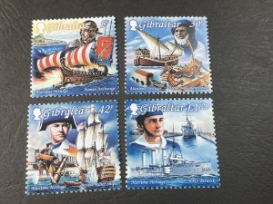 GIBRALTAR # 798-801-MINT/NEVER HINGED**(INK DOTS)---COMPLETE SET---1999