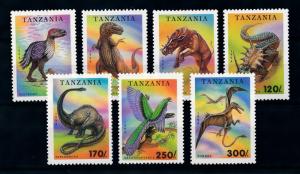 [78544] Tanzania 1994 Prehistoric Animals Dinosaurs  MNH