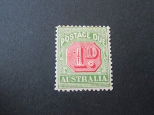 Australia 1909 Sc J40 MH