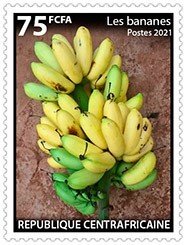 C A R - 2021 - Bananas - Perf 1v - Mint Never Hinged
