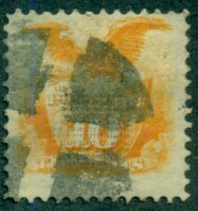 US #116, Used, Scott $110.00