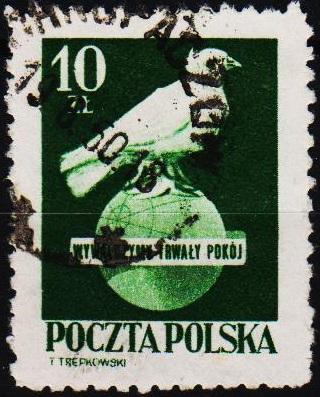 Poland. 1950 10z S.G.671 Fine Used